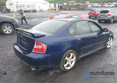 2005 Subaru Legacy 2.5Gt Limited из США, поврежденный, VIN 4S3BL676556211647